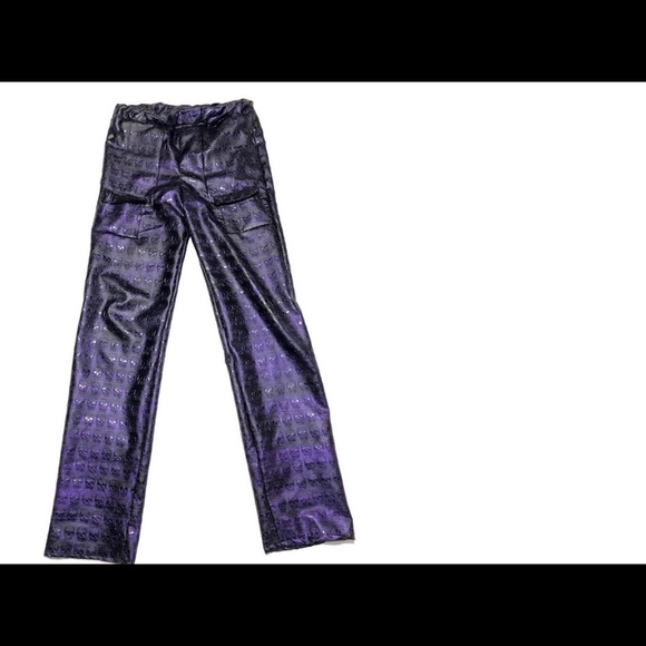 LEATHER SKULL PANTS $230